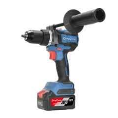 Dongcheng 13mm 2100rpm Cordless Brushless Drill with 2 Pcs 20V 4Ah Battery & Charger, DCJZ2060I