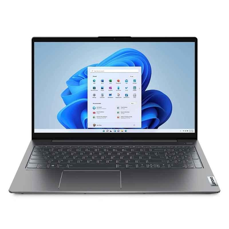 Lenovo 82SF008YIN IdeaPad Slim 5 Storm Grey Laptop with Intel i5-1235U 16GB/512GB SSD Win 11 & 15.6 inch Display