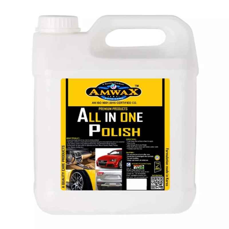Amwax ALLINONE5LTR Car & Bike Polish 5Ltr