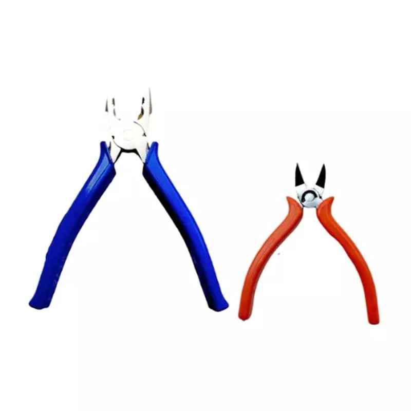 Sky Blue 2 Pcs 7.8 inch Lineman Plier Combo, SBE_PLIER_COMBOS_COMBO_142