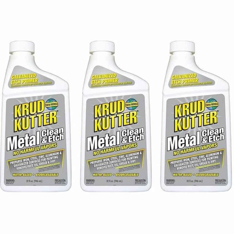 Krud Kutter Metal Clean and Etch, ME326, 946ml, Translucent Orange