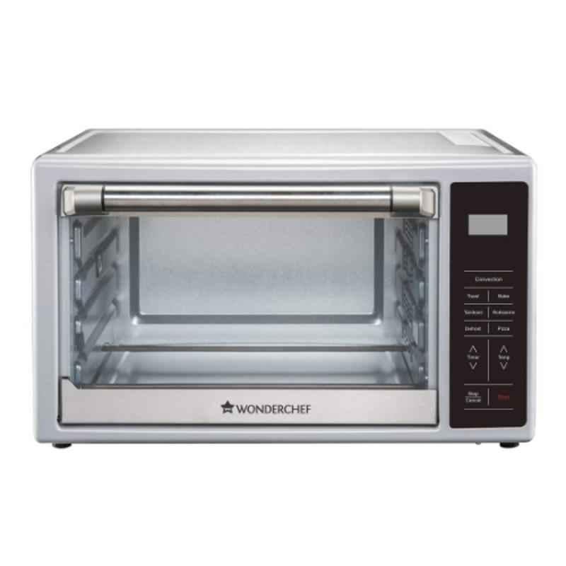 Wonderchef 30L Stainless Steel Prato Digital Oven Toaster Griller, 63153100