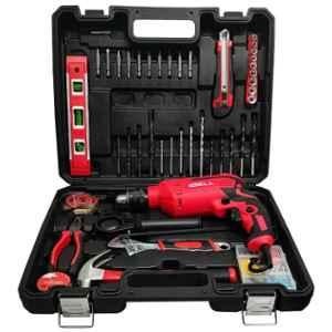 iBELL 13mm 650W 2800rpm Copper Motor Hammer Drill Kit with 101 Pcs Home Essential Accessories, IBL 500RE