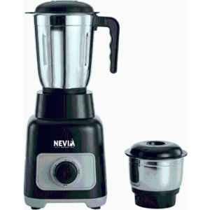 Nevia Joy Mix 550W ABS Black & Grey Green Mixer Grinder with 2 Jars