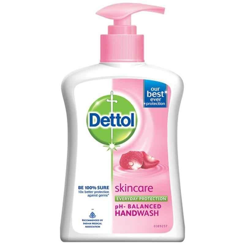Dettol 200ml Rose Skincare Liquid Hand Wash