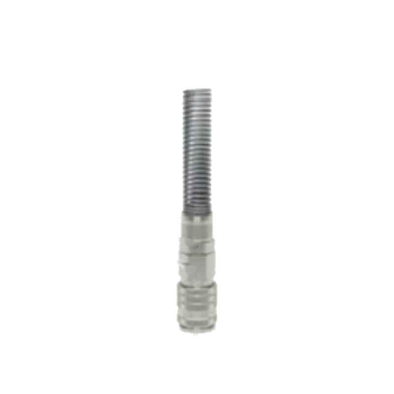 Ludecke ESI8TQF 8x10mm Single Shut Off Industrial Quick Squeeze Nut & Spring Guard Connect Coupling