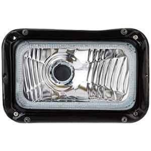 Uno Minda RHS Hard Coated Lens Headlight with LED DRL for TATA 609 & 709 Truck, HL-5543DMD