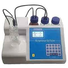 Lab Junction White & Blue Microprocessor Karl Fischer Moisture Titrator, LJ-1760