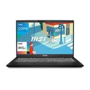 MSI Modern 15 H C13M-218IN Classic Black Laptop with 13th Gen Intel Core i5/16GB/512GB/DDR4/Intel Iris Xe Graphics/Windows 11 Home & 15.6 inch FHD Display