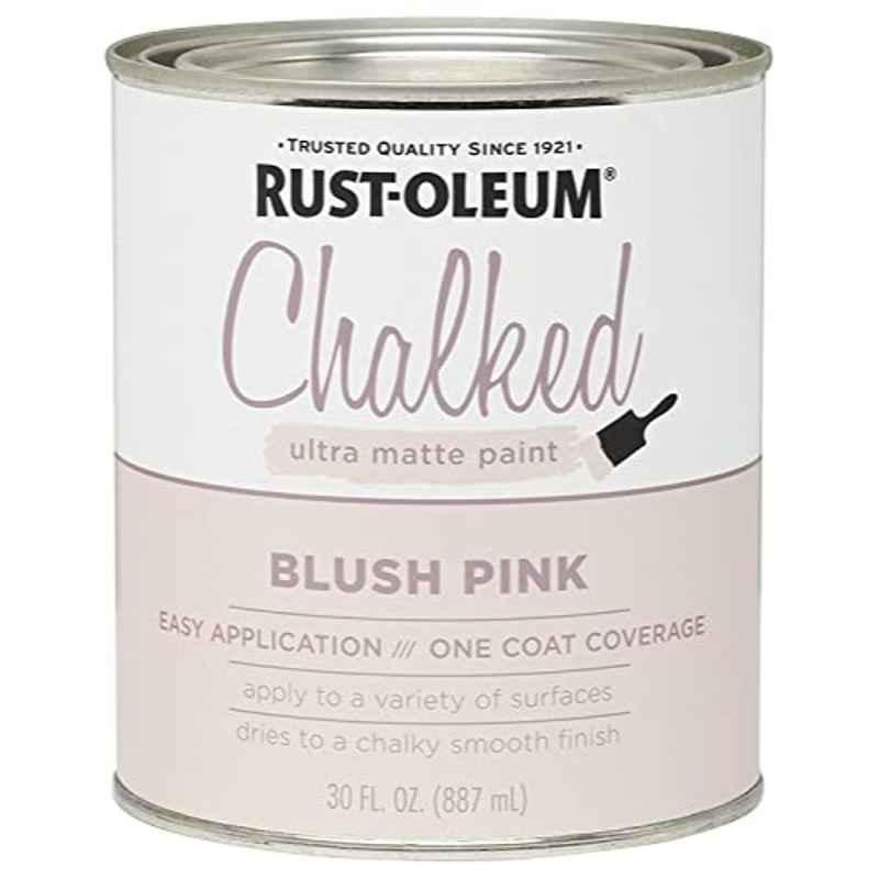 Rust-Oleum 30 Oz Pink Chalked Spray Paint, 285142