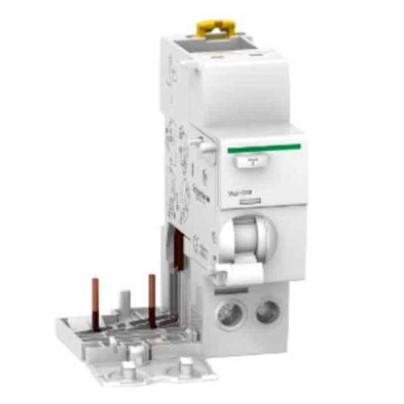 Schneider Acti9 25A 30mA 2 Pole Earth Leakage Addon Block, A9V41225