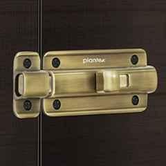 Plantex Premium Heavy Duty Door Stopper/Door Lock Latch for Home and Office Doors/Baby Latch (Pack of 20) Antique Brass