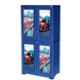 Cello 38.1x61x124.5cm Plastic Blue 2 Doors Cabinet