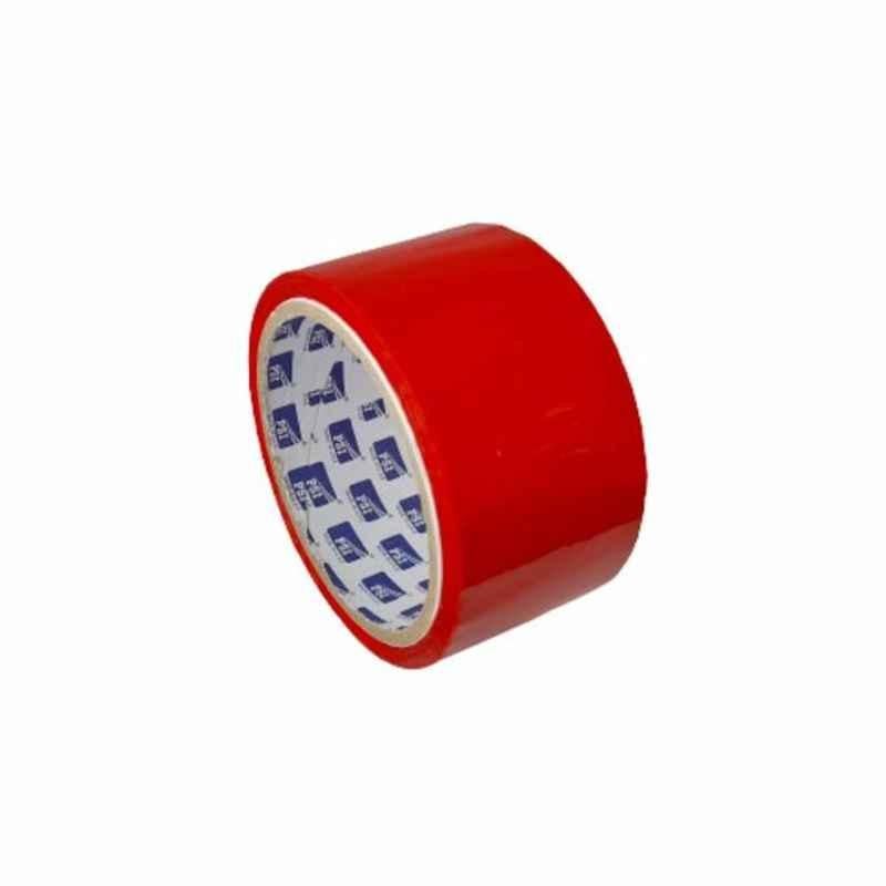 Psi Bopp Tape, JAW101, 2  inchx45 Yards, Red, 6 Rolls/Pack