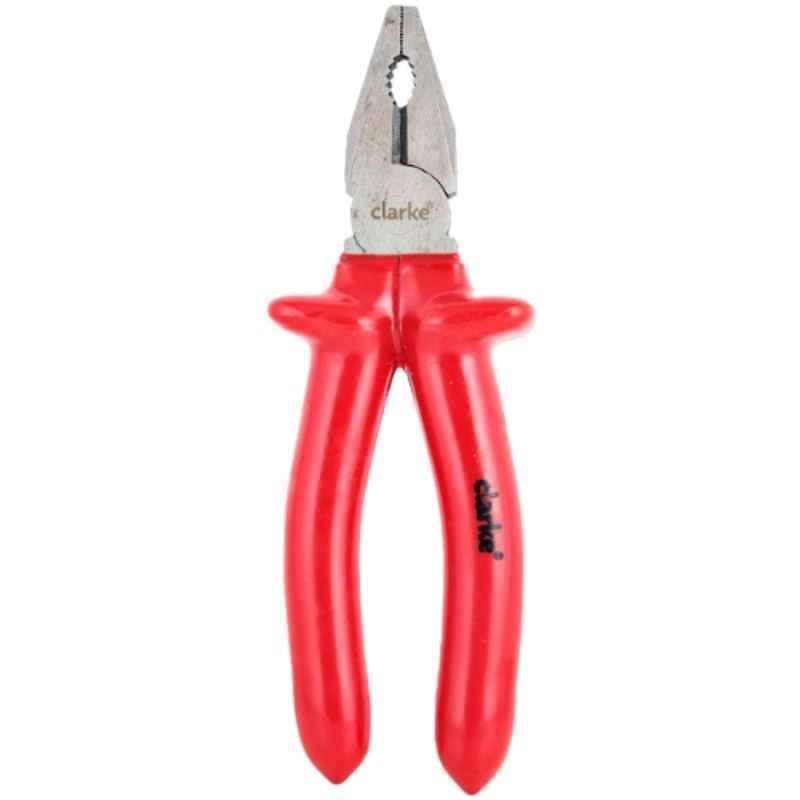 Clarke 8 inch Red Insulated Combination Plier, CPI8C