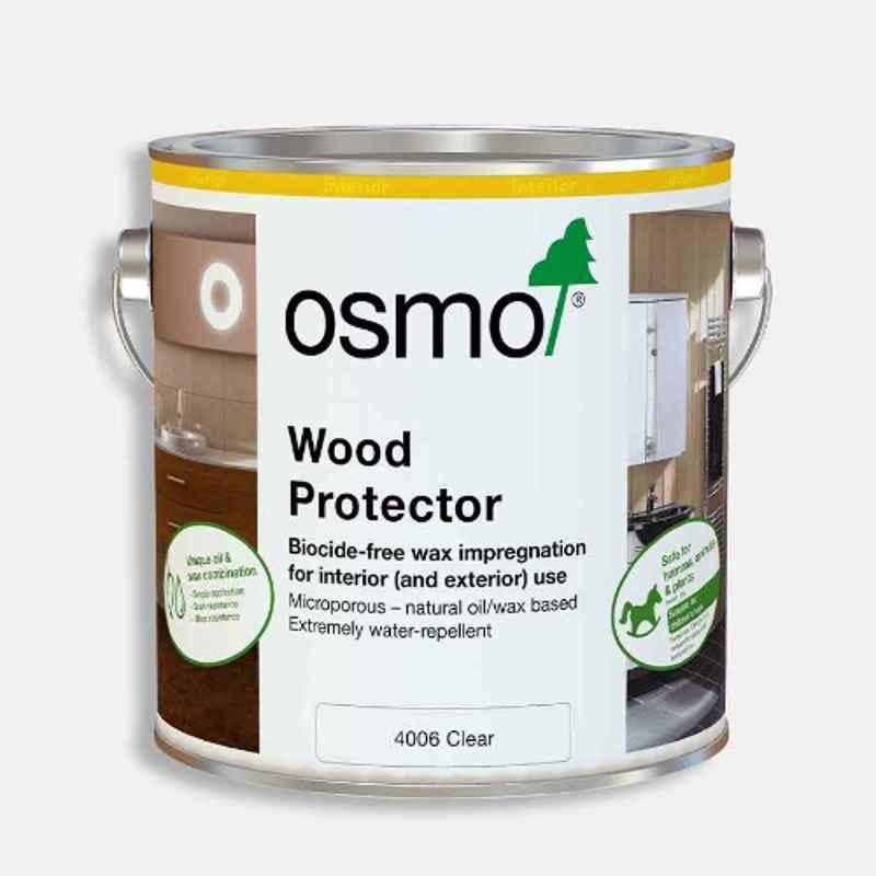Osmo 750ml Wood Protector Varnish, 4006-Clear