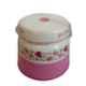 Joyo 3 Pcs 20L Plastic Pink Round Bucket, 1500ml Matching Mug & Small Bathroom Stool Set