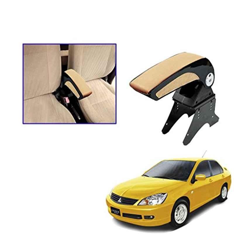 Kozdiko Beige Chrome Armrest for Mitsubishi Cedia, koz_16248