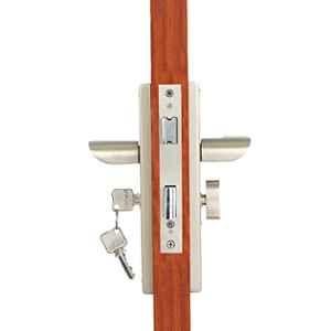 Voltizi 70mm ‎Zinc ‎Satin Finish Mortise Door Lock Set for Main Door, CRZ020