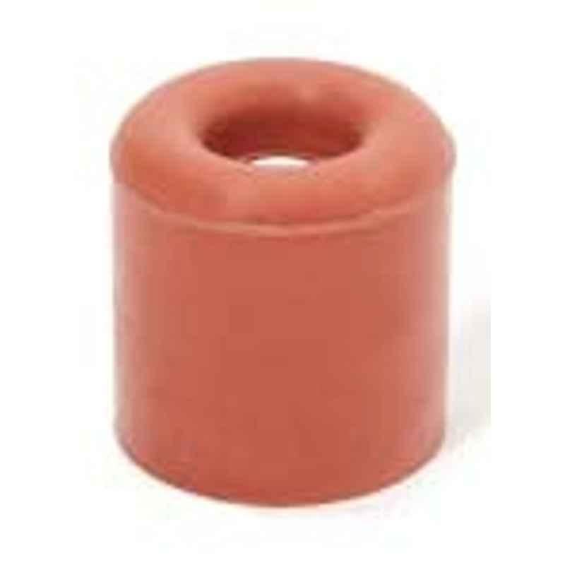 Robustline Door Stopper, Rubber, Red Color, 40x40mm, Hold Heavy Doors