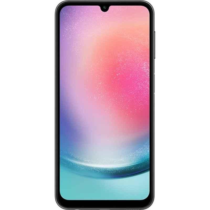 Samsung Galaxy A24 6.5 inch 6/128GB Black 4G Smartphone, SM-A245FZKVMEA