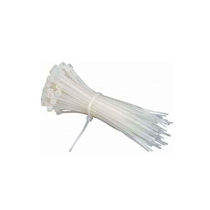 Generic CT200W 200mm White Cable Tie