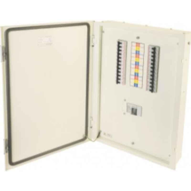 Indoasian Optipro 16 Module 16 Ways IP43 SPN Acrylic Door Distribution Box, 811820