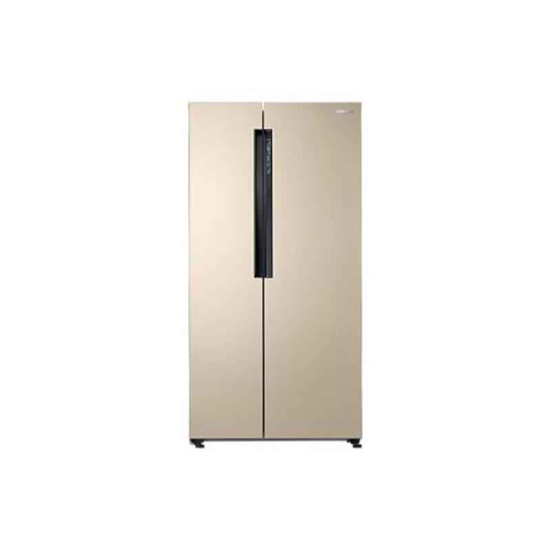Samsung 674L Starry Gold Side by Side Refrigerator with Twin Cooling Plus, RS62K6007FG