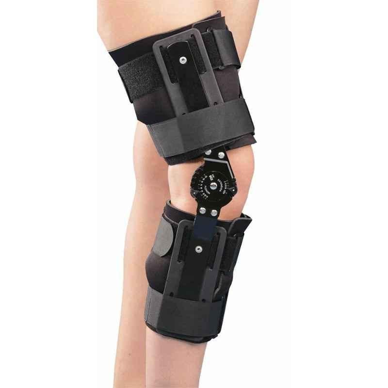 Tynor Adjustable R.O.M. Knee Brace for Multiple Orthopedic Problems, Size: Universal