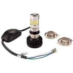 Meenu Arts Universal RTD M6 (Super Bright) Led Headlight with Fan Universal for Hero Models (12V/35W)