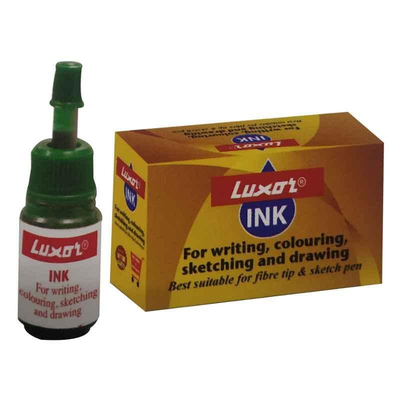 Luxor 5ml 940 Green Drawing Colour Ink (Pack of 1000)