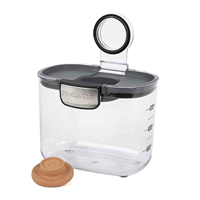 Prokeeper 1.5 Quart Silicone Brown Food Storage Container, PKS-201