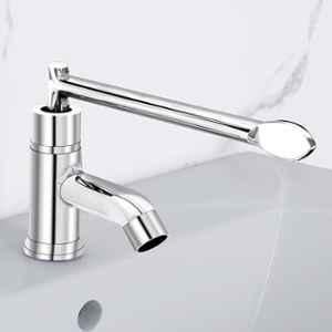 Plantex Lab Chrome Pillar Cock for Bathroom/Pillar Cock for Wash Basin with Teflon Tap, AC05