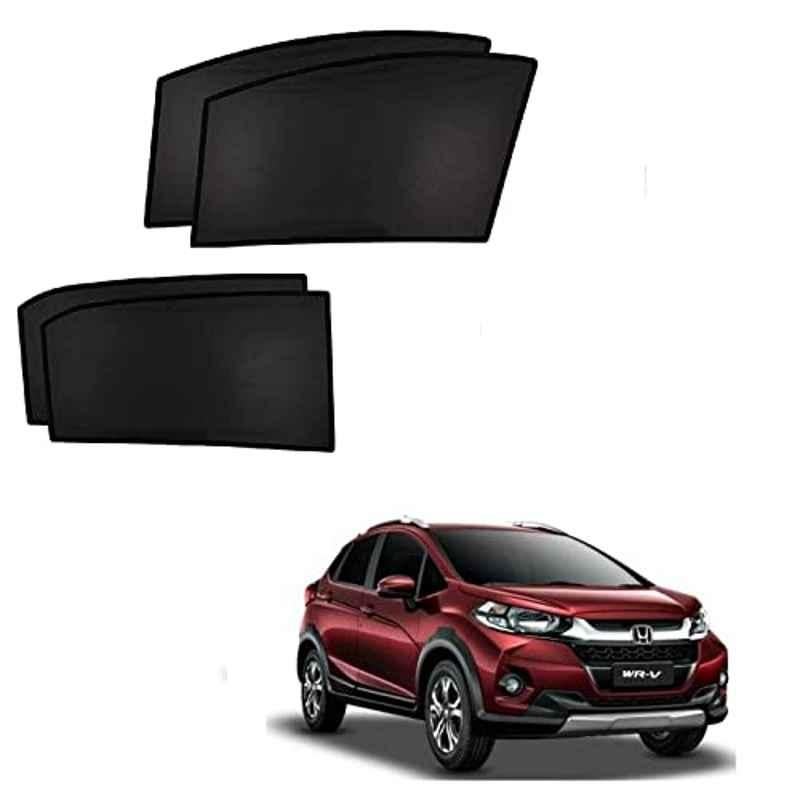 Kozdiko 4 Pcs Custom Fit Non Magnetic Curtains Mesh Car Sun Shade Set for Honda WRV