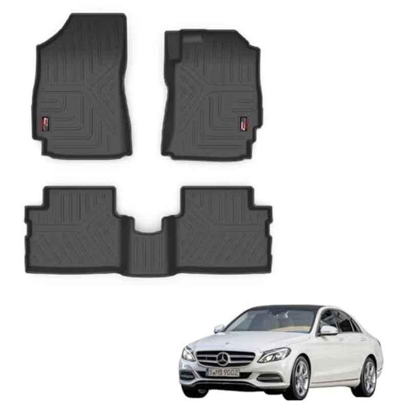 Kozdiko Thermoplastic Polyolefins 3D Life Long Car Floor Mat Set for Mercedes Benz C-Class