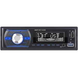 Audio Wheels 50W Single DIN Black Multifunction Car MP3 Player with Bluetooth Handsfree/FM/Dual USB/TF/AUX/EQ/Quick Charge & Wireless Remote Control, S-920