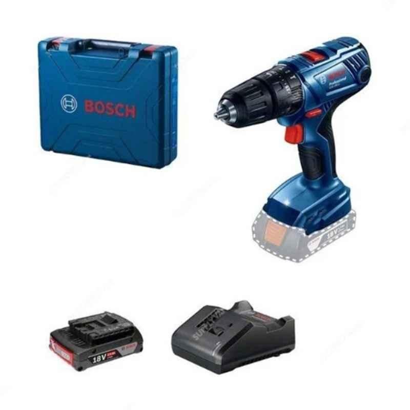 Bosch 18V 2.0Ah 54Nm 35mm Professional Cordless Impact Drill, GSB-180-LI-Set