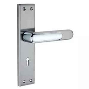 Harrison Collecte DE Chroma Hector 1778 250mm Mild Steel CP Matt Finish Mortise Lock Set with Handle