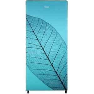 Haier 185 Litre 2 Star Holy Leaf Glass Direct Cool Single Door Refrigerator, HRD-2062CHG-N