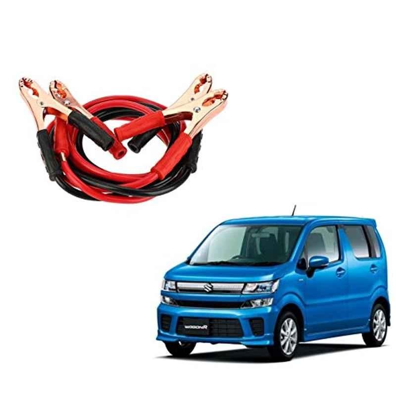 Kozdiko 7.5ft Copper Core Red & Black Heavy Duty Car Battery Booster Cable for Maruti Suzuki WagonR 2019