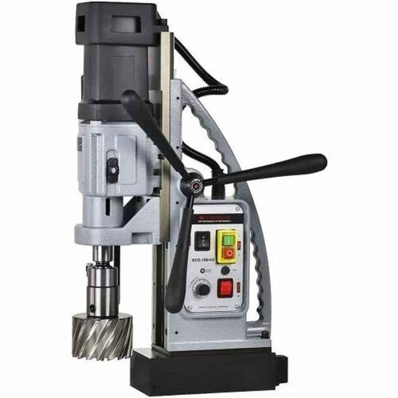 Euroboor Magnetic Drilling Machine, ECO-100-4D, 2050W, Grey and Black