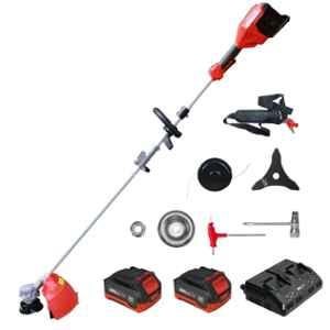 iBELL 40V 5800rpm BLDC Motor Cordless Brush Cutter with 2 Battery, BB20-60