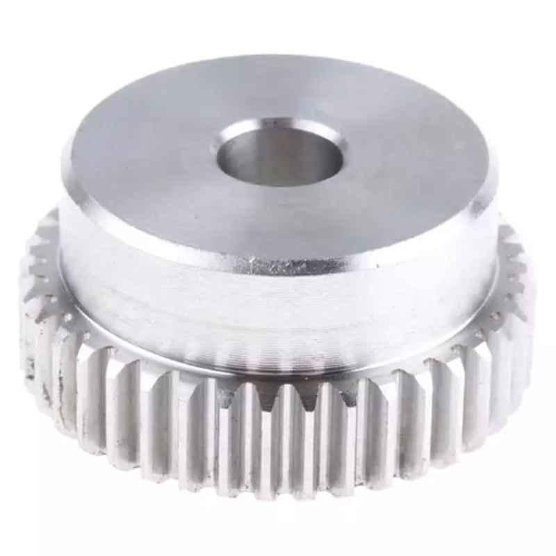 Rs Pro Stainless Steel 40 Teeth Spur Gear, 1 Module, 10 Mm Bore Dia, 40 Mm Pitch Dia, 35 Mm Hub Dia 5216777, RS -P6M0JQ