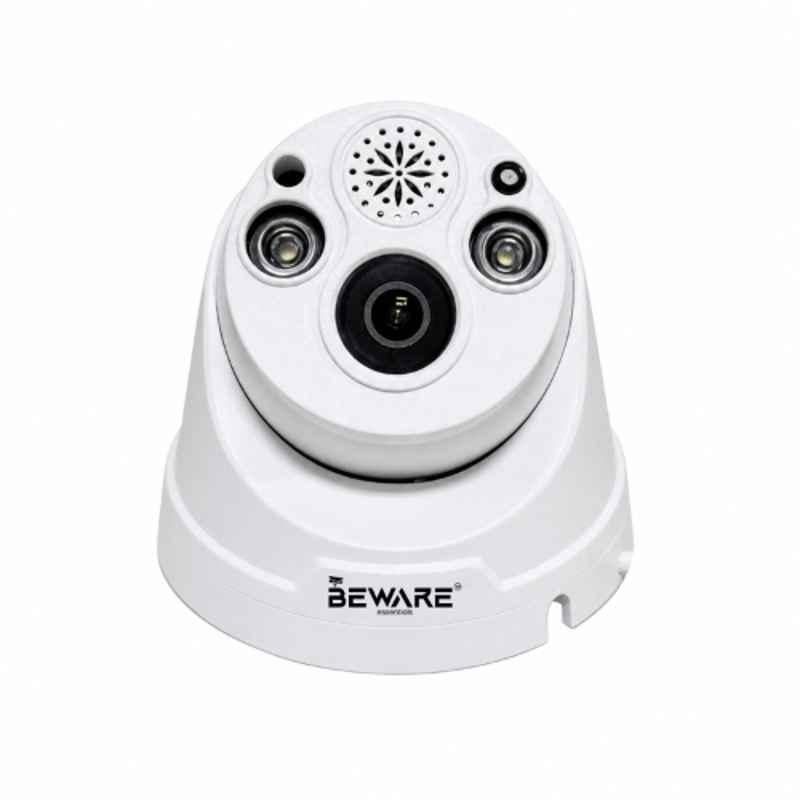 Beware 4MP Wi-Fi Smart Dome CCTV Camera with Full Color Night Vision, Two-Way Audio & Human Detection, BW-4M-WDC