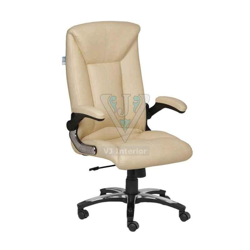 VJ Interior 18.5 inch Mid Back Executive Office Chair With Adjustable Arm, VJ-1216