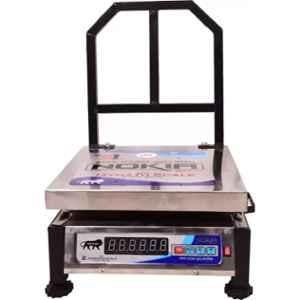 NOKIA 100kg Steel Platform Silver Desk Weighing Scale, SS150