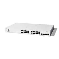 Cisco Catalyst 1300 24 Ports 10/100/1000 + 4x 10GE SFP+ Managed Network Switch, C1300-24T-4X