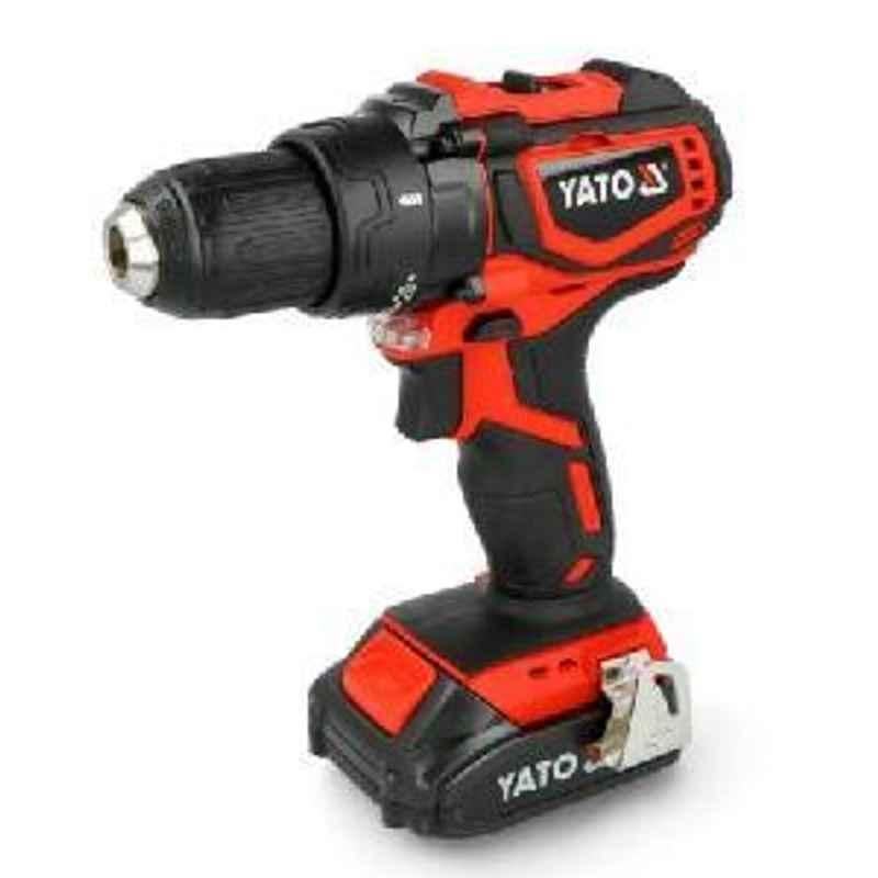 Yato 0-2000rpm Battery Operated Brushless Cordless Drill Driver Kit YT-82797