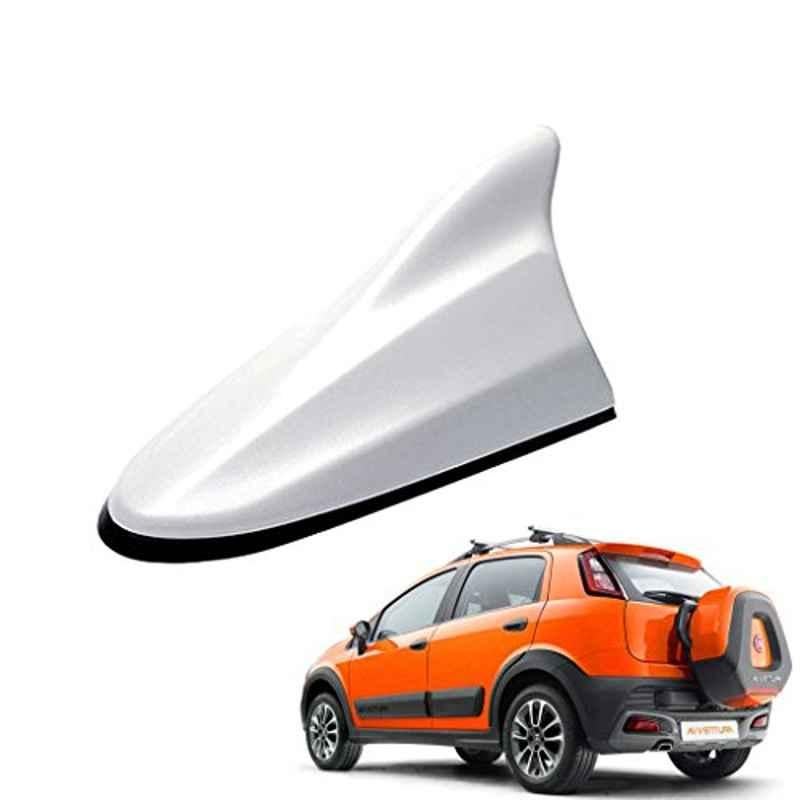 Kozdiko White Shark Fin Antenna for Fiat Avventura