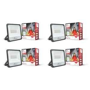 Murphy Genxt 80W 6500K Aluminium Cool White LED Flood Light for Outdoor (Pack of 4)